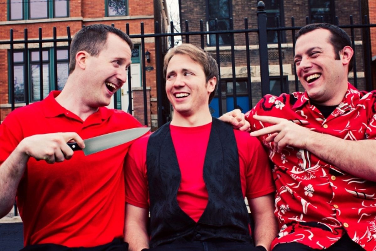 Danny (Rob Speer), Jesse (James Dolbeare) and Joey (Chris Gorton)
 at 