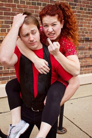 Uncle Jesse (James Dolbeare) and Michelle (Ali Keirn)
@ BroadwayWorld Uncle Jesse (James Dolbeare) and Michelle (Ali Keirn)
Photo