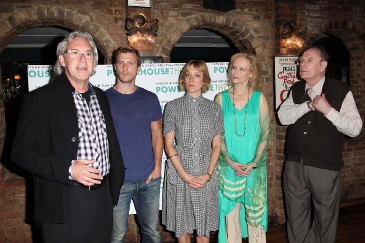 Director David Esbjornson, actors Patrick Heusinger, Chloe Sevigny, Laila Robins and Paxton Whitehead at 