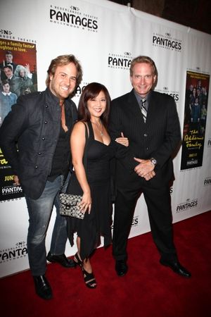 Rex Smith with wife Tracy Lin and Jimmy Mulligan @ BroadwayWorld Rex Smith with wife Tracy Lin and Jimmy Mulligan Photo
