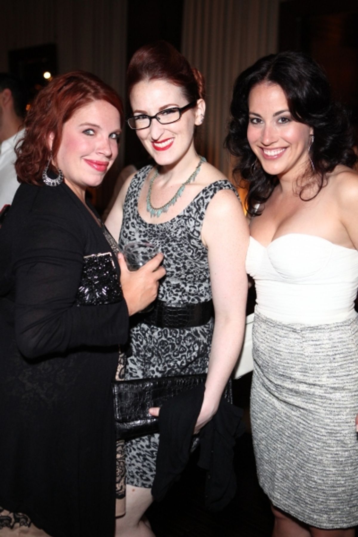 THE ADDAMS FAMILY's Kate Pazakis, Victoria Huston-Elem, Samantha Shafer at 