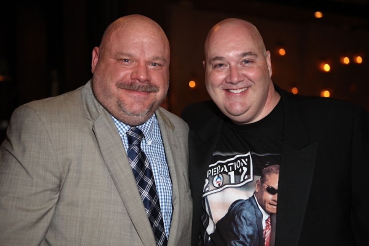 Original Broadway Kevin Chamberlin and THE ADDAMS FAMILY's Blake Hammond at 