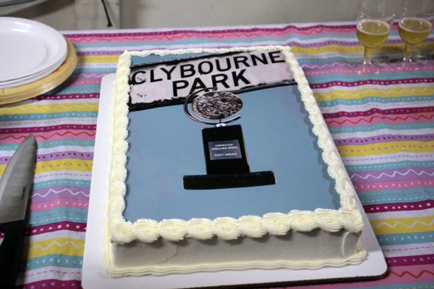 Photo Coverage: CLYBOURNE PARK Celebrates Tony Success with Champagne Toast  Image