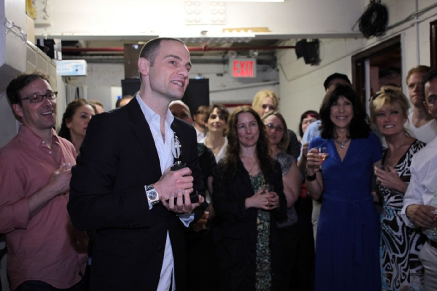 Photo Coverage: CLYBOURNE PARK Celebrates Tony Success with Champagne Toast  Image