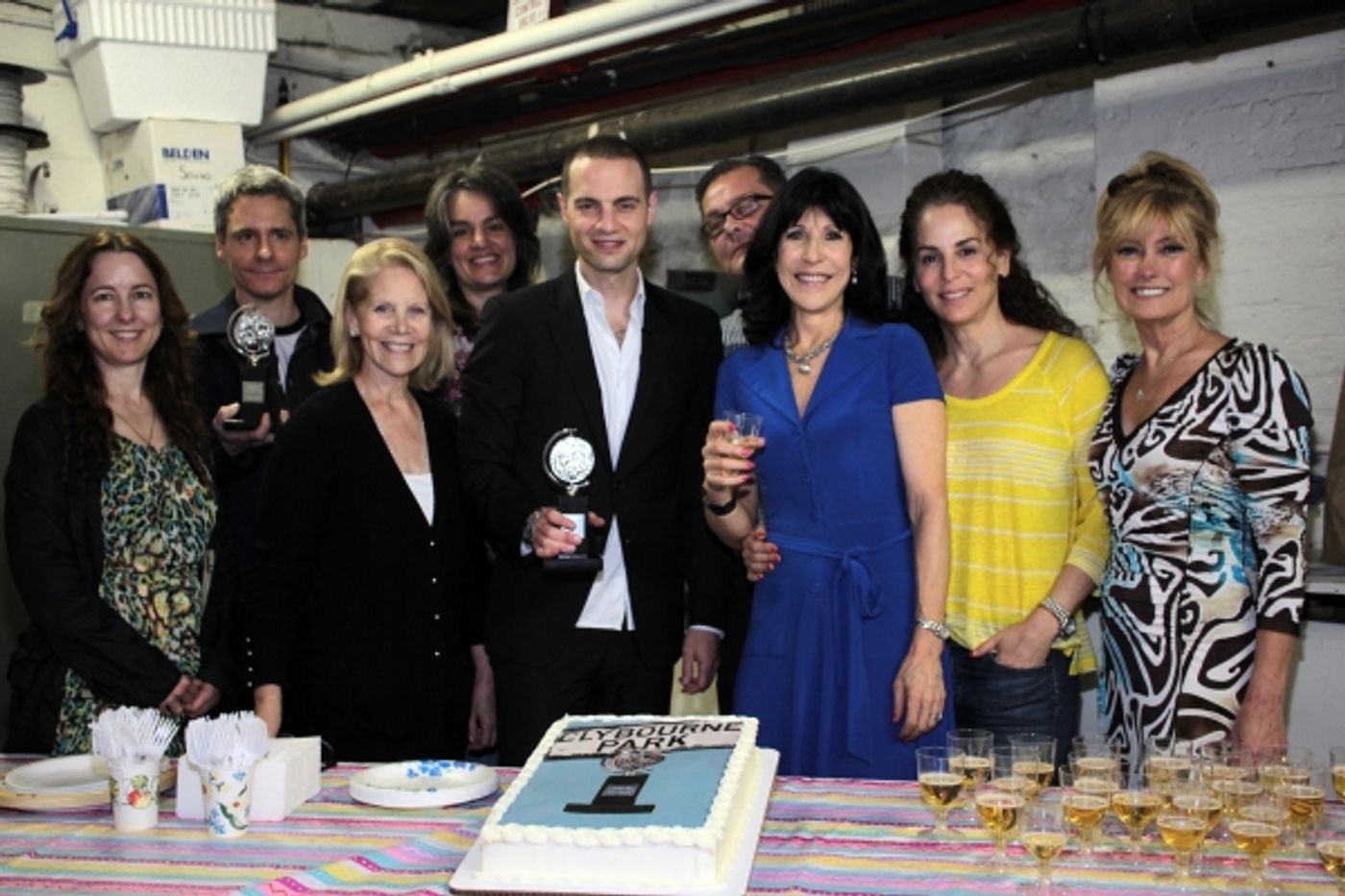 Photo Coverage: CLYBOURNE PARK Celebrates Tony Success with Champagne Toast  Image