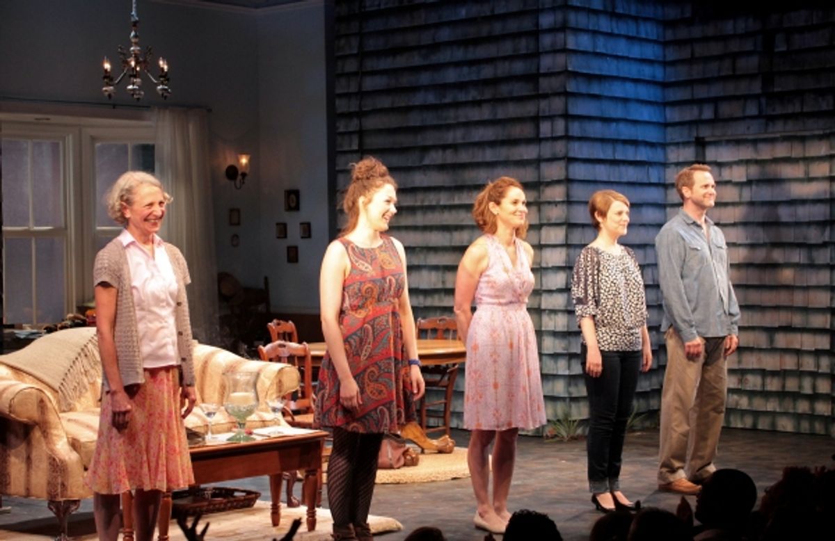 Beth Dixon, Virginia Kull, Amy Brenneman, Kellie Overbey, Lee Tergesen at 