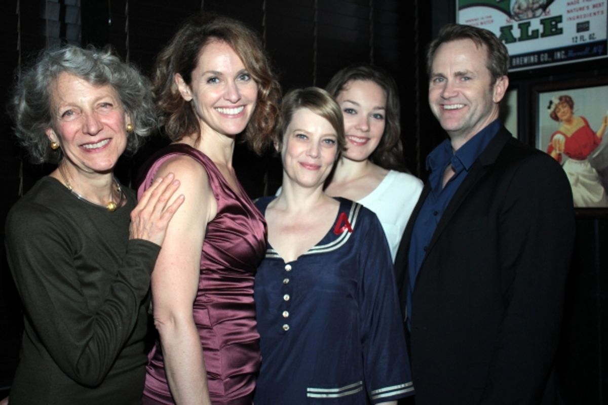 Beth Dixon, Amy Brenneman, Kellie Overbey, Virginia Kull, Lee Tergesen at 