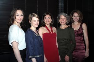 Virginia Kull, Kellie Overbey, Gina Gionfriddo, Beth Dixon, Amy Brenneman @ BroadwayWorld Virginia Kull, Kellie Overbey, Gina Gionfriddo, Beth Dixon, Amy Brenneman Photo