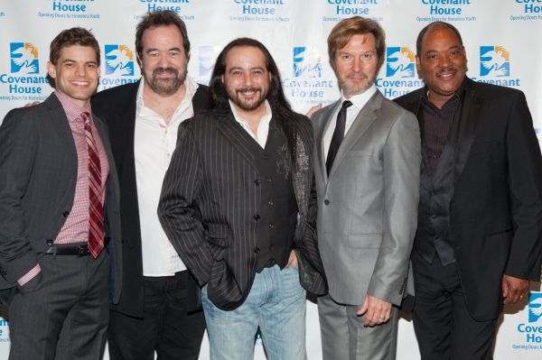 Jeremy Jordan, Michael Lanning, Danny Zolli, Ron Bohmer and Lawrence Clayton Photo