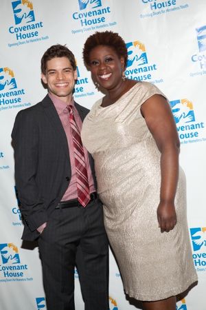 Jeremy Jordan and Capathia Jenkins @ BroadwayWorld Jeremy Jordan and Capathia Jenkins Photo