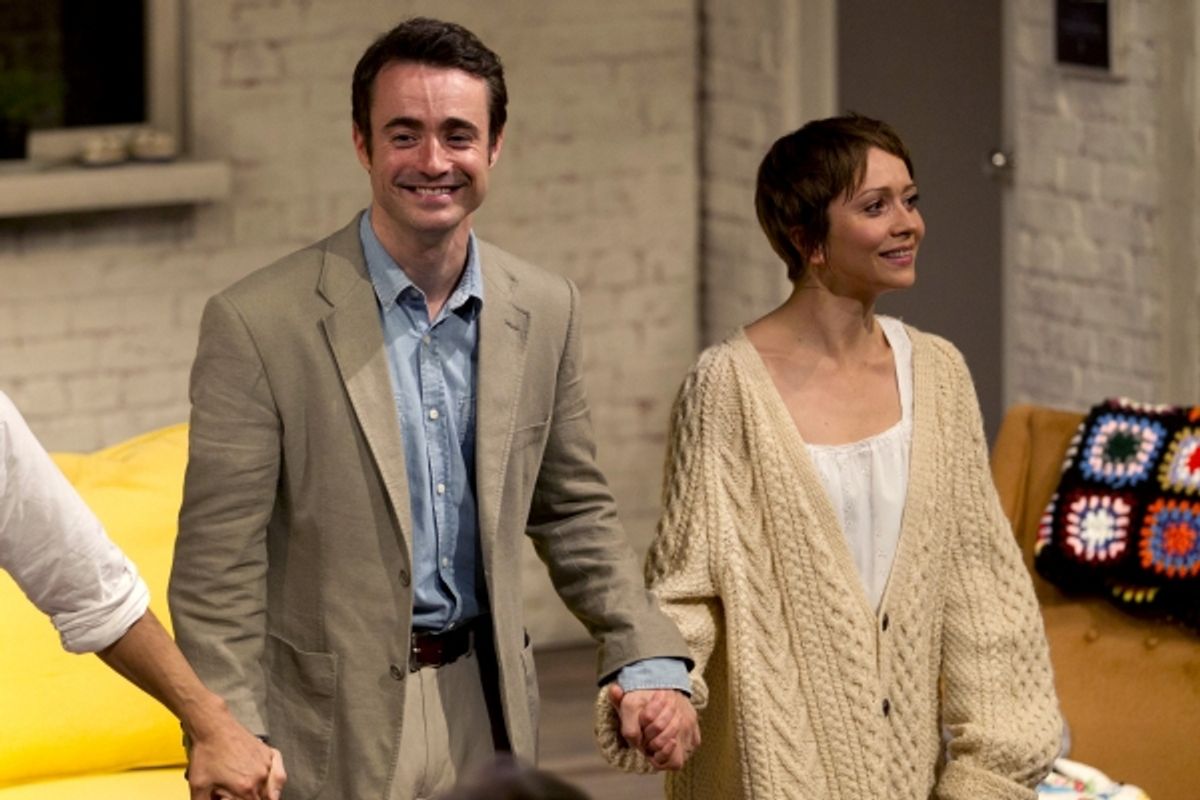 Joe McFadden and Laura Pyper at 