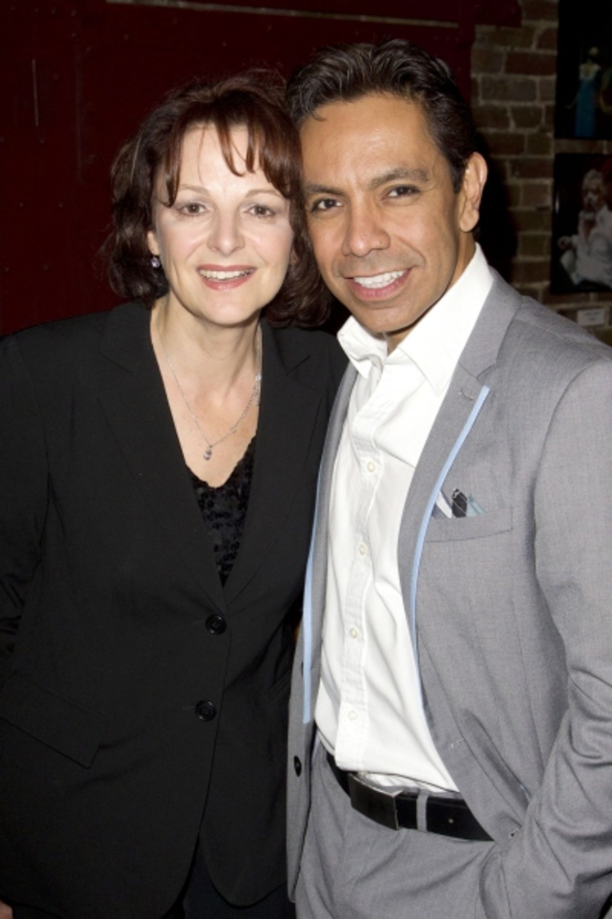 Gillian Bevan and David Bedella at 