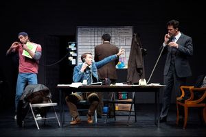 Tom Berklund, Christopher J. Hanke, Michael Berresse, and Nick Mennell @ BroadwayWorld Tom Berklund, Christopher J. Hanke, Michael Berresse, and Nick Mennell Photo