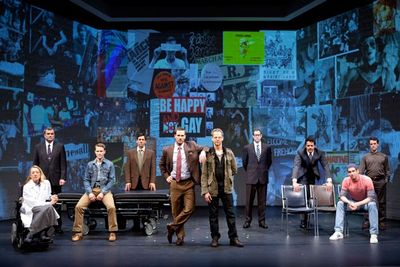 Patrick Breen and the Cast of THE NORMAL HEART Photo