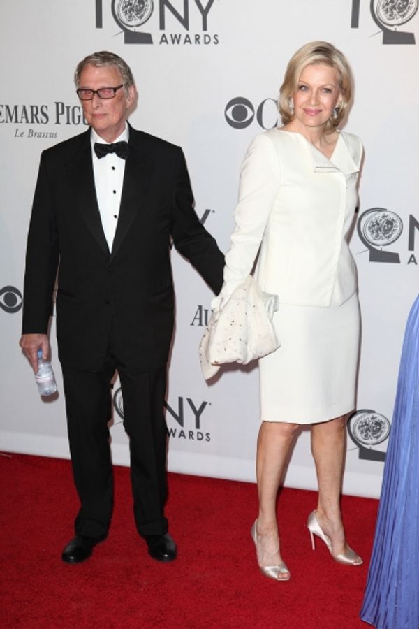Mike Nichols and Diane Sawyer  Photo