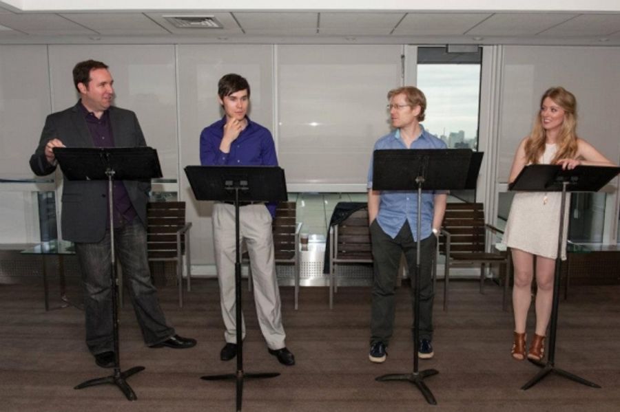Photo Flash: Anthony Rapp Takes Part in THE PRIDE Reading Image