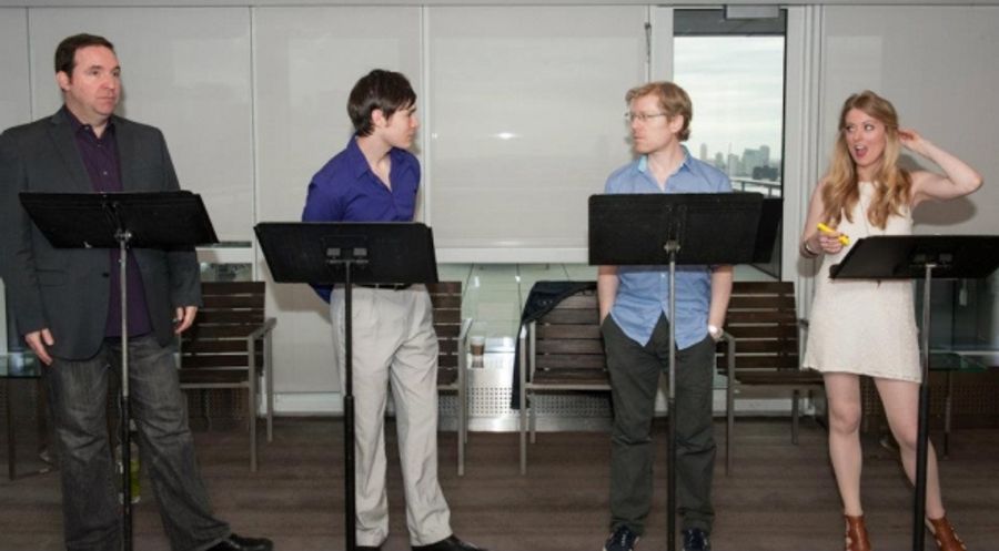 Photo Flash: Anthony Rapp Takes Part in THE PRIDE Reading Image