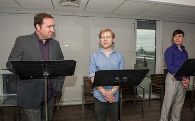 T.J. Mannix, Sam DelBoy Thunderwood, Anthony Rapp Photo