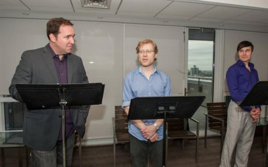 Photo Flash: Anthony Rapp Takes Part in THE PRIDE Reading Image