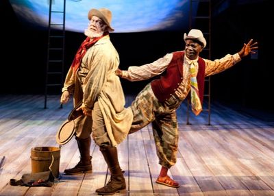 Adrian Sparks and Joseph Marcell 
 Photo