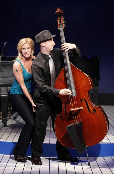 Jenn Colella and Danny Weller (Bass Player) Photo