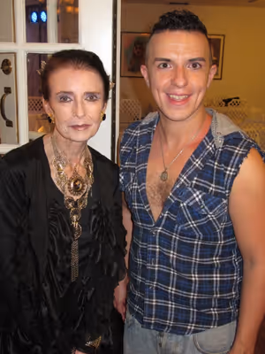 Margaret O'Brien and Peter Mac @ BroadwayWorld Margaret O'Brien and Peter Mac Photo