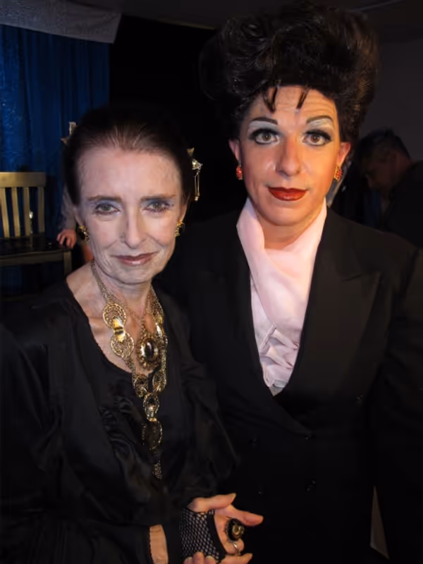  Margaret O'Brien and Peter Mac as Judy Garland Photo