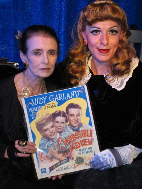Margaret O'Brien and Peter Mac as Judy Garland Photo
