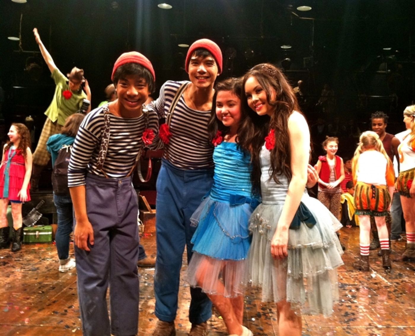 Photo Flash: Fil-Am Teener Jon Viktor Corpuz Makes His Broadway Debut Image