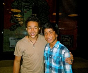 Corbin Bleu (currently plays Jesus), Jon Viktor Corpuz
@ BroadwayWorld Corbin Bleu (currently plays Jesus), Jon Viktor Corpuz
Photo