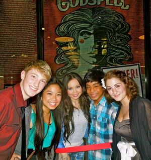 Ryan Lambert (Jon Viktor's friend), Kristin Corpuz (Jon Viktor's sister), Anna Maria  Photo