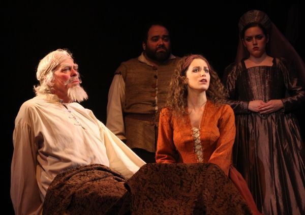 Terrence Mann, Richard Ruiz, Alix Paige and Megan Moran Photo