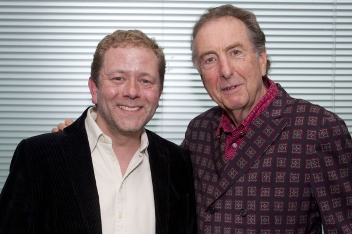 Jon Culshaw and Eric Idle at 