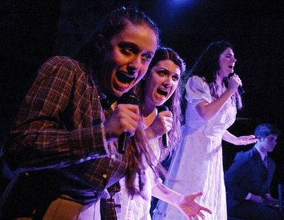 Lyndsay Rini, Ali Hoxie, Mary Kate Brouillet, and Vincent Kempski Photo