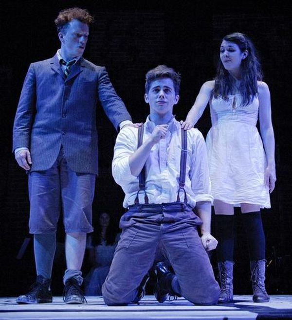 Paul Scanlan, Vincent Kempski, and Ali Hoxie Photo
