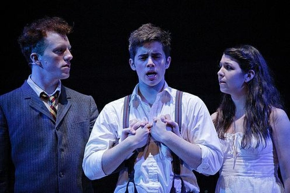 Paul Scanlan, Vincent Kempski, and Ali Hoxie at 