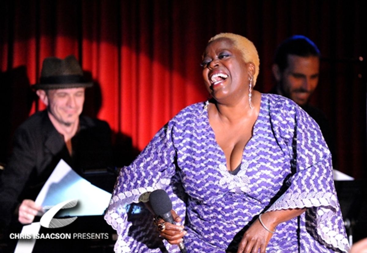 Mick Taras, Lillias White and Carter Wallace  at 
