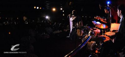 Lillias White and the Upright Cabaret band Photo