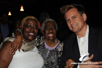 Lillias White, Linda Hopkins and Producer Chris Isaacson Photo