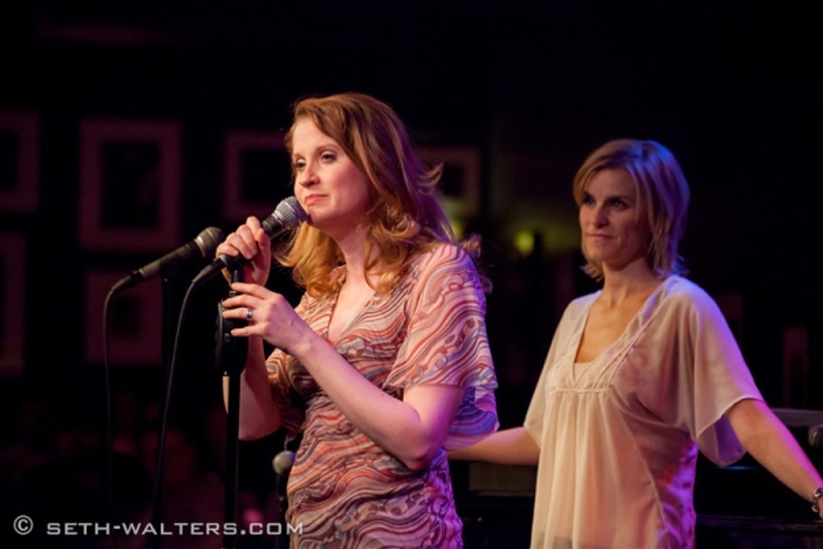 Christiane Noll, Jenn Colella at 