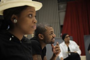 Kelvin Roston (Ensemble) and Marketta P. Wilder (Yolanda) @ BroadwayWorld Kelvin Roston (Ensemble) and Marketta P. Wilder (Yolanda) Photo