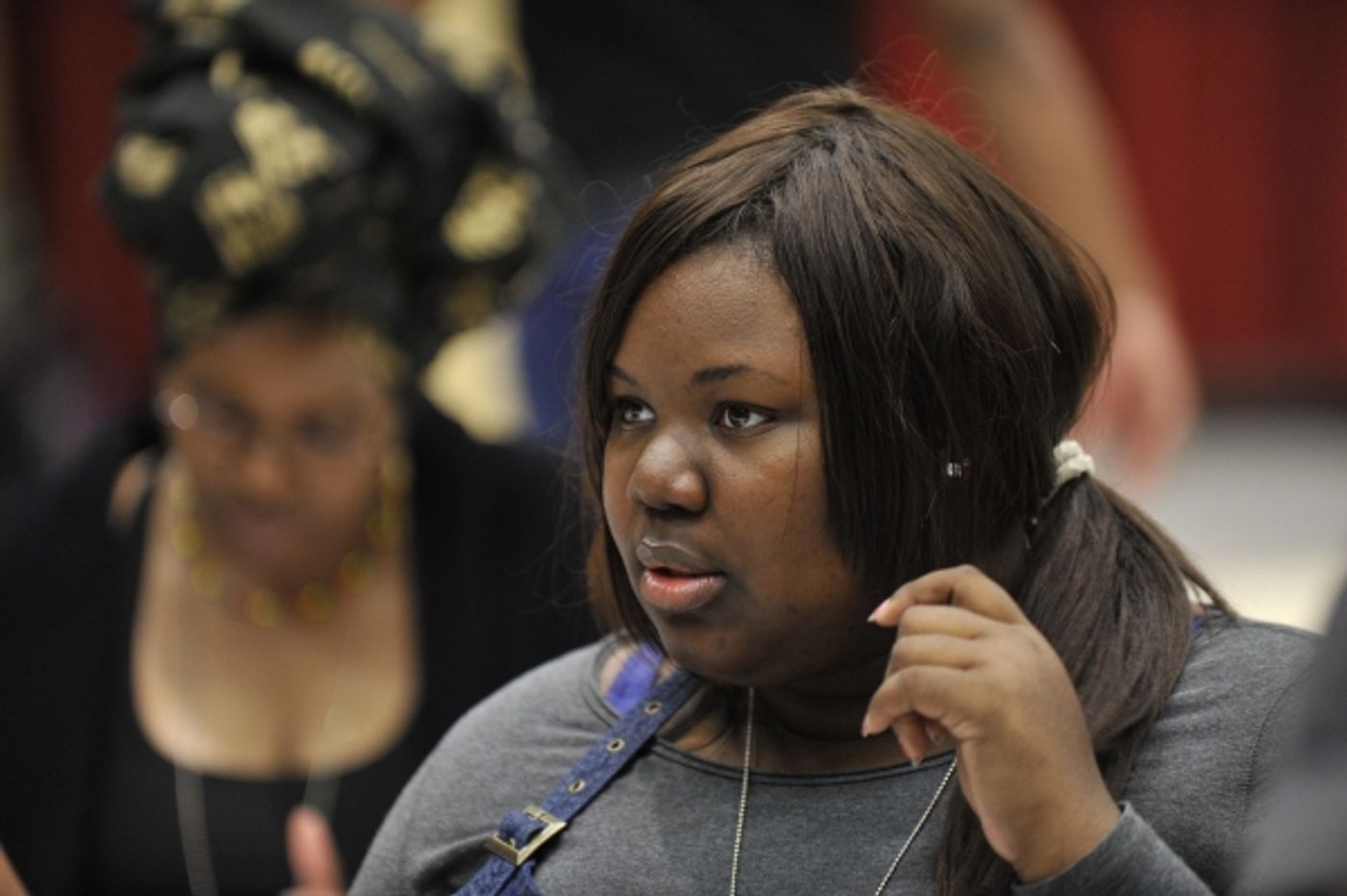 Photo Flash: E. Faye Butler, Felicia Fields et al. in CROWNS' Rehearsal at Goodman Theatre  Image