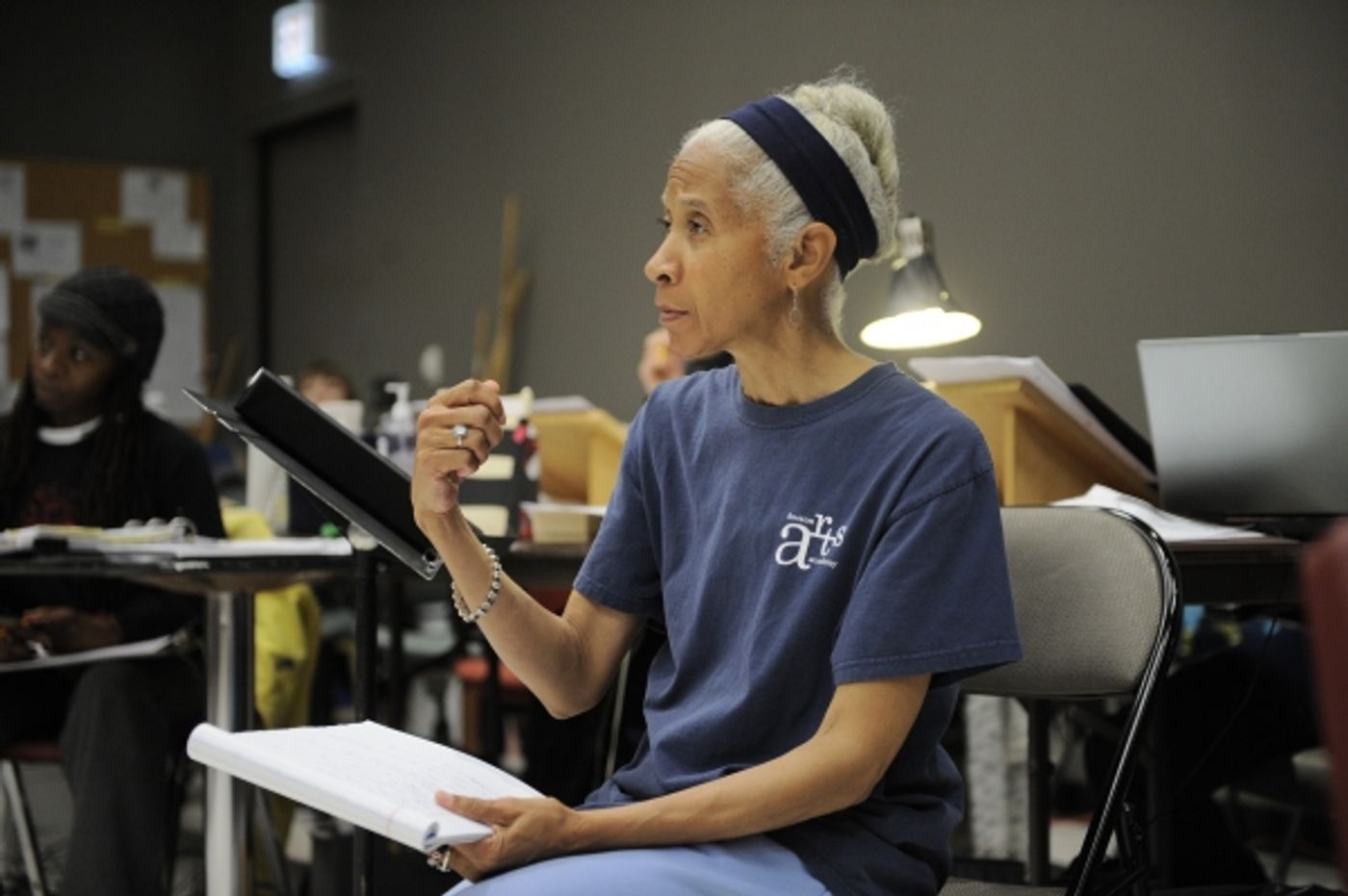 Photo Flash: E. Faye Butler, Felicia Fields et al. in CROWNS' Rehearsal at Goodman Theatre  Image