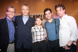 Ridley Pearson, Rick Elice, Celia Keenan-Bolger, Adam Chanler-Berat, Christian Borle @ BroadwayWorld Ridley Pearson, Rick Elice, Celia Keenan-Bolger, Adam Chanler-Berat, Christian Borle Photo
