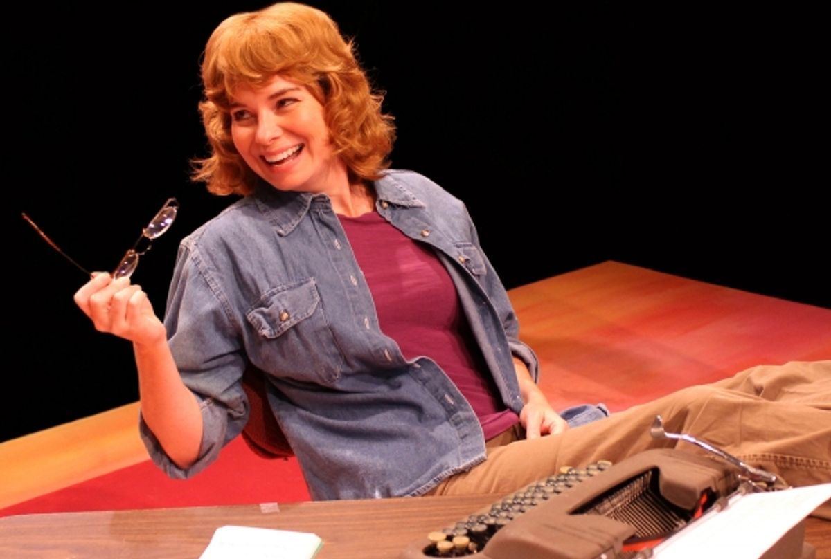 Sara Gaston as Molly Ivins at 