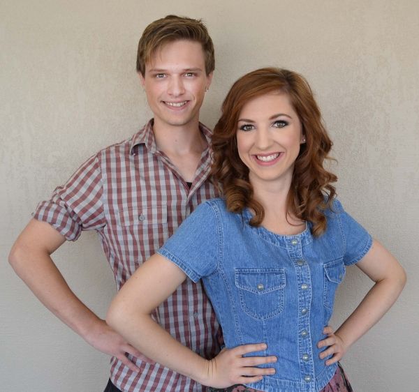 Josh Bess as Ren & Chelsea Ringer as Ariel Photo