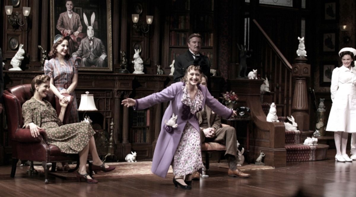 Carol Kane with Tracee Chimo, Jessica Hecht, Jim Parsons, Larry Bryggman, Holley Fain & Company at 