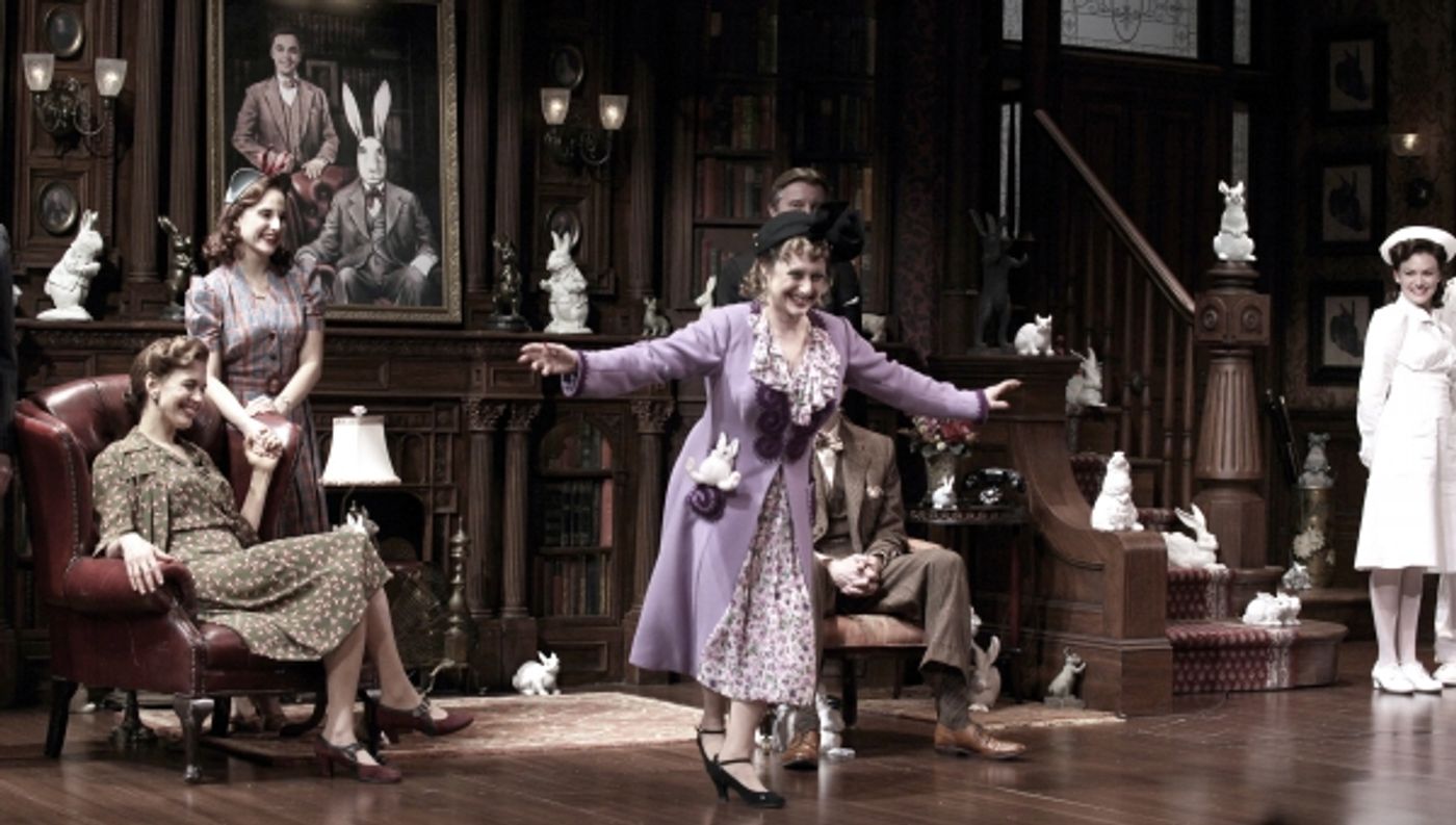 Photo Coverage: Spot the Rabbit! HARVEY Opening Night Curtain Call; Parsons, Hecht, Kane, Kimbrough & More  Image