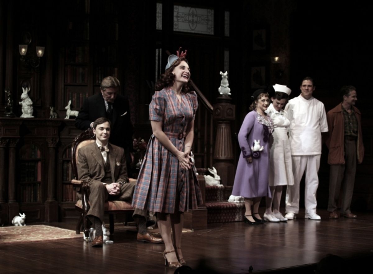 Tracee Chimo, Charles Kimbrough, Jessica Hecht, Jim Parsons, Larry Bryggman, Carol Kane, Holley Fain, Rich Sommer & Company  at 