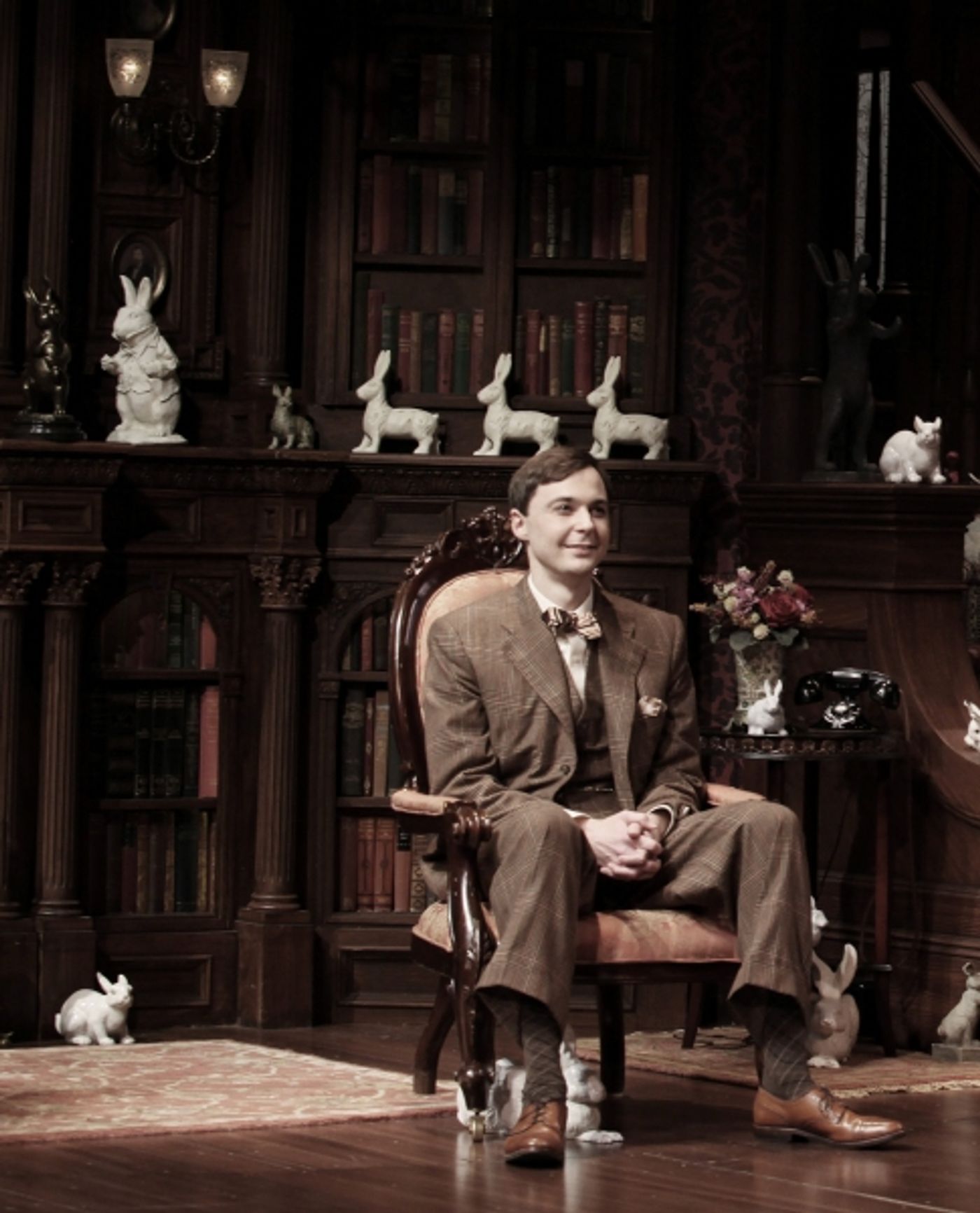 Photo Coverage: Spot the Rabbit! HARVEY Opening Night Curtain Call; Parsons, Hecht, Kane, Kimbrough & More  Image